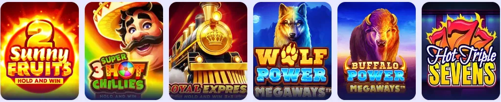 Games at Fortunica Casino